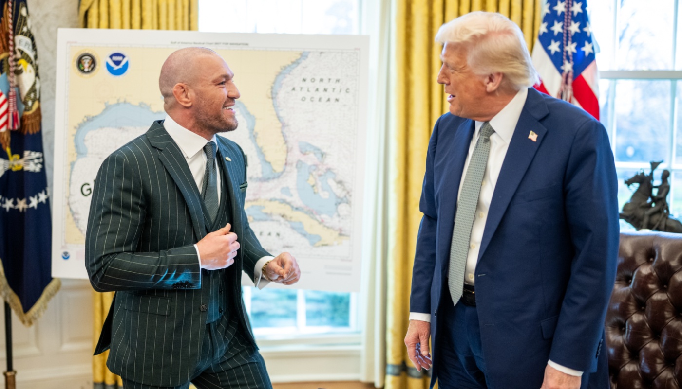 Conor McGregor and other UFC stars line up to fight for Donald Trump at the White House