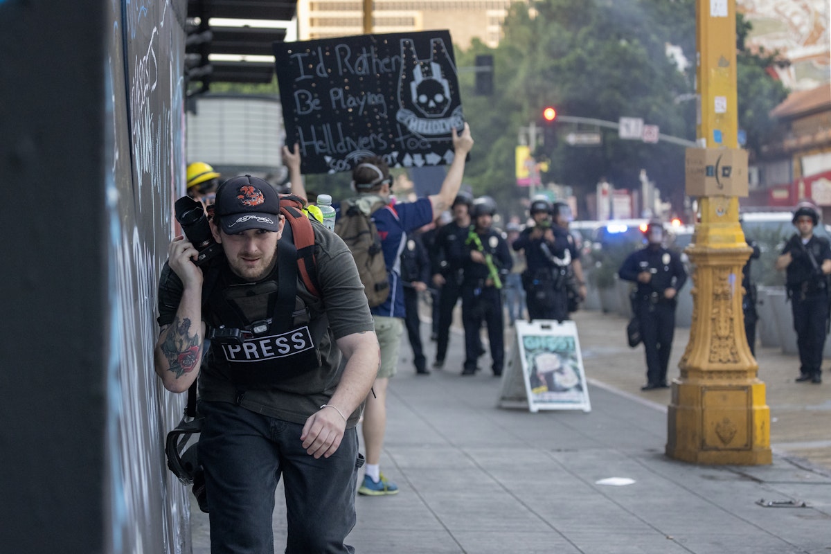 Federal Judge Tells LAPD to Stop Shooting at Journalists